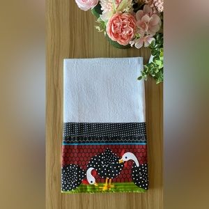 Retro Fun - Handmade tea towel (100% Cotton)